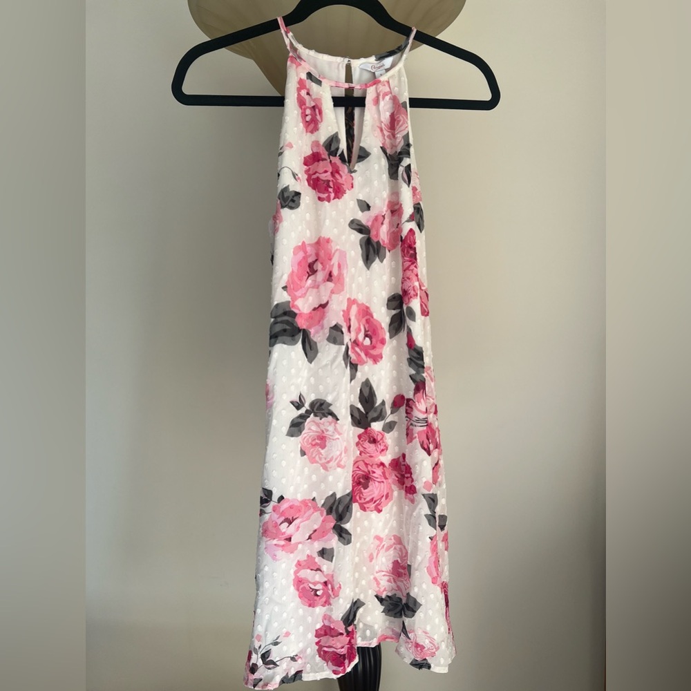 Floral Halter Dress